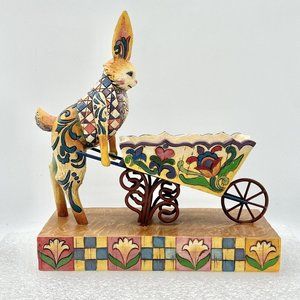 Jim Shore Heartwood Creek A BUNNY'S WORK is NEVER DONE 2004 With Box